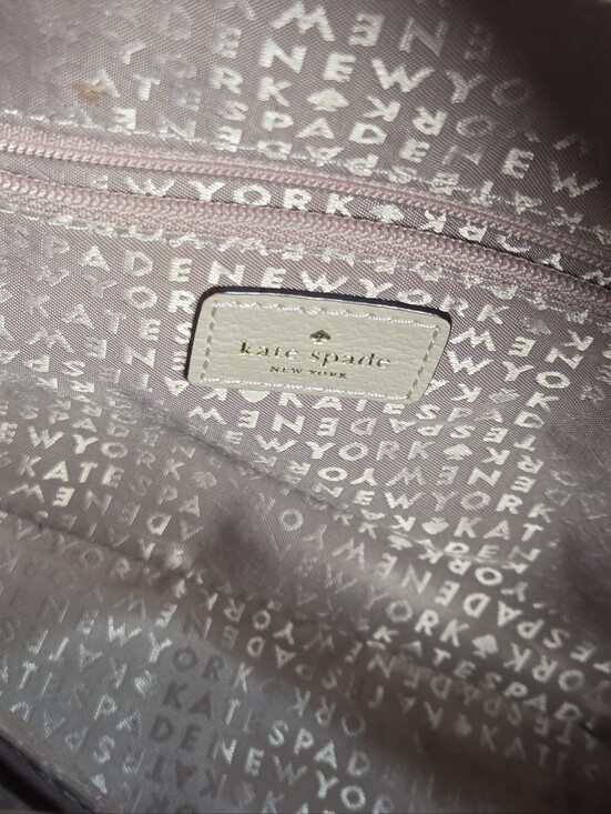 kate spade Cream and Beige Leather Mini Backpack main image 4